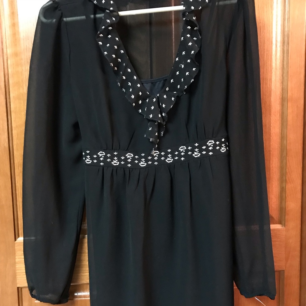 Black maternity top